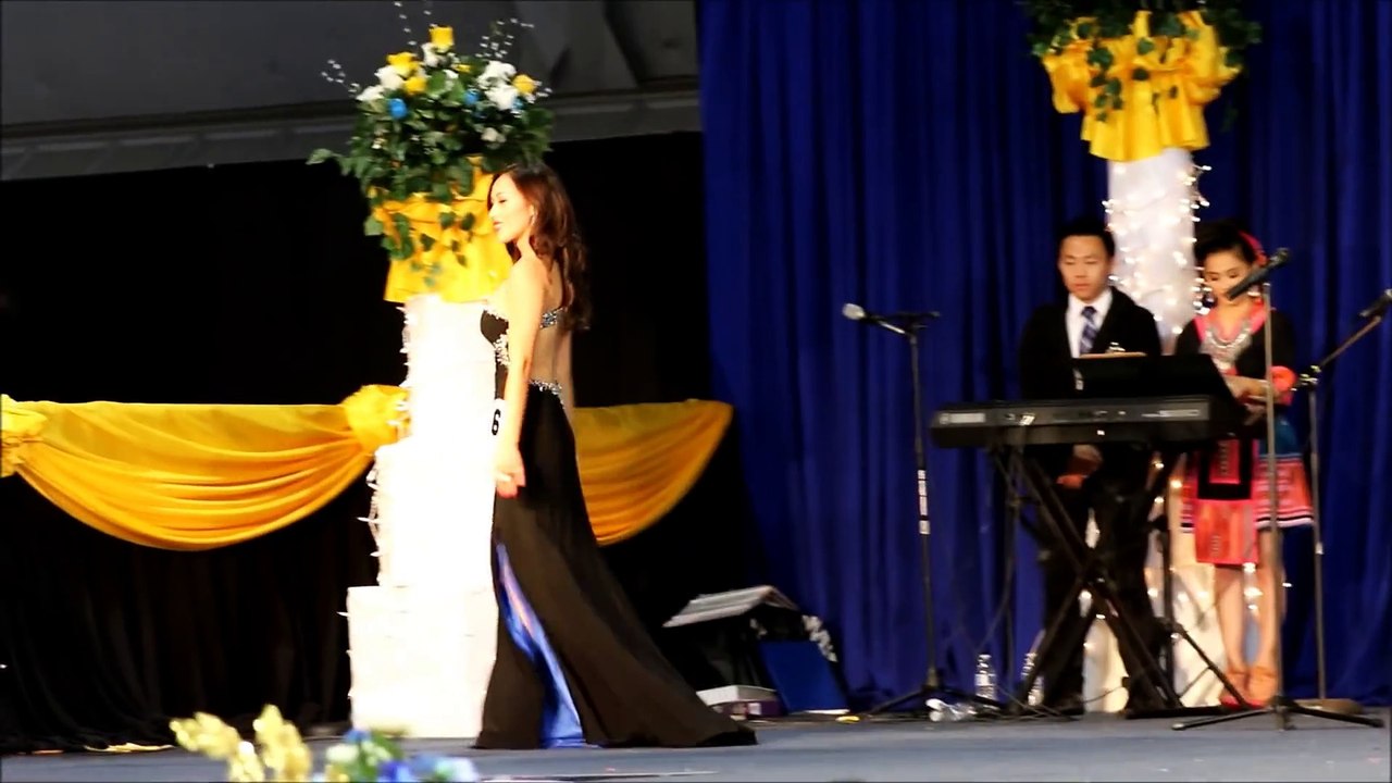 Jennifer Lee Platform - Sacramento Hmong New Year  Pageant 2014-2015 Pageant