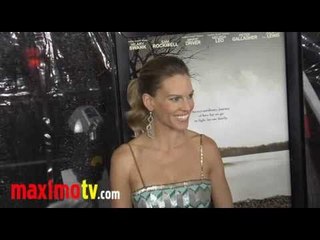 Hilary Swank at "Conviction" Premiere Arrivals