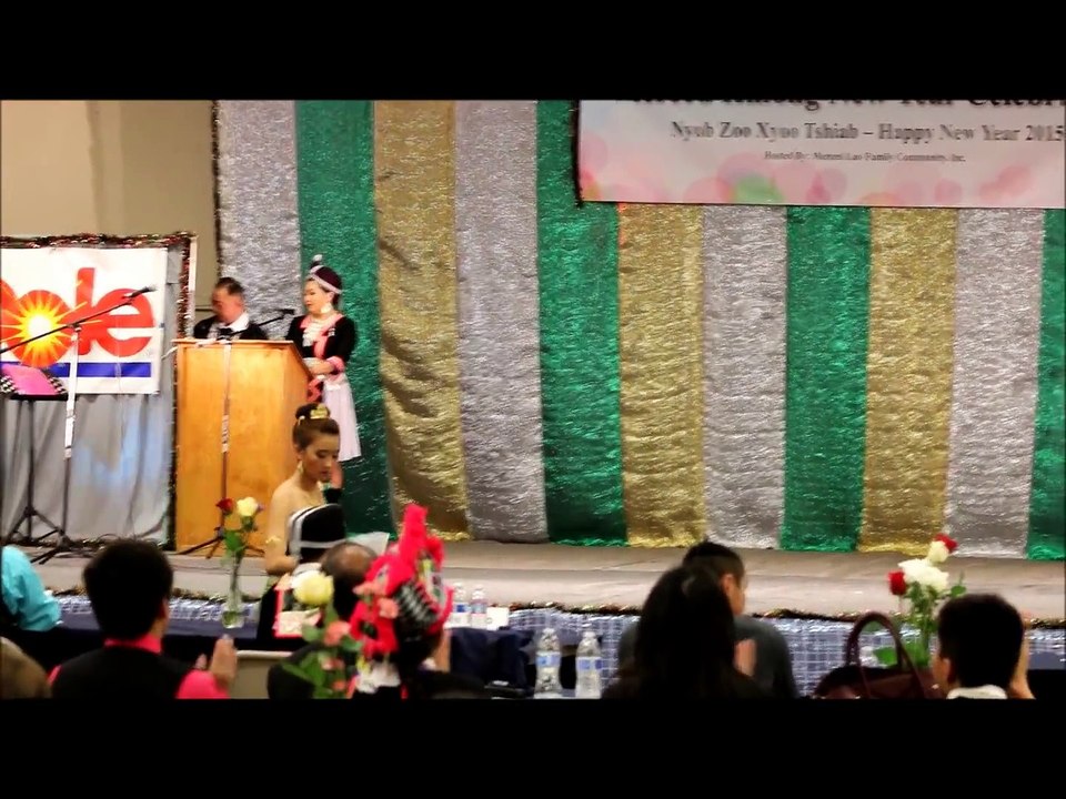 Maiv Muas Xyooj Intro - Merced Hmong New Year 2014-2015 Pageant