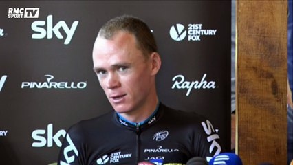 Chris Froome victime d’un accident