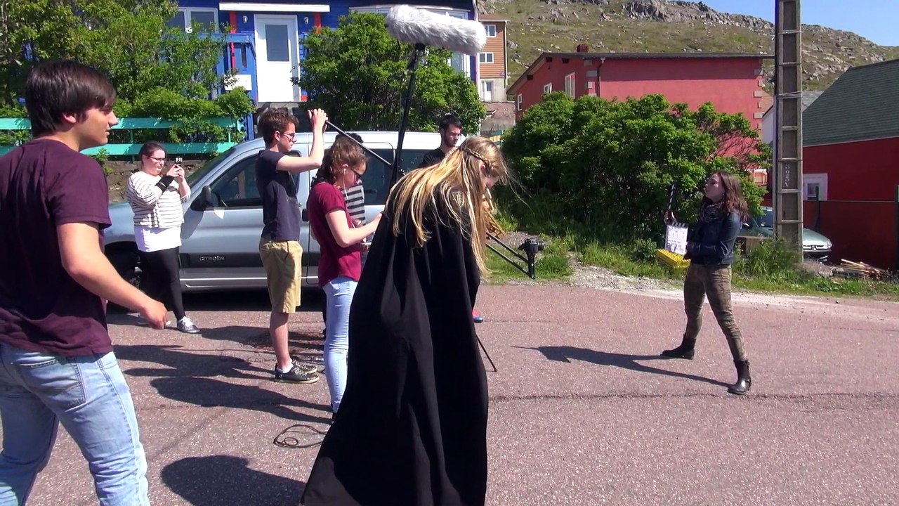 Le Neuvième - L'avènement : Le tournage du film à Saint-Pierre et Miquelon