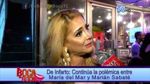 Continúa la polémica entre Ma. del Mar y Marián Sabaté