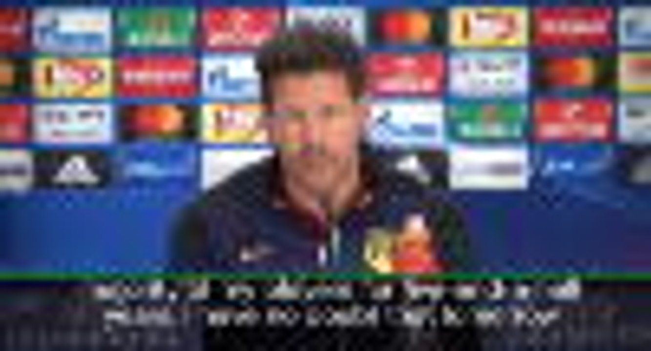 Simeone has 'absolute confidence' in Atletico