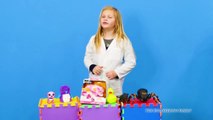 ASSISTANT Toy Testing Challenge with Big Bad Wolf and The Gorilla Spiders and Hatchimals Toys-S9