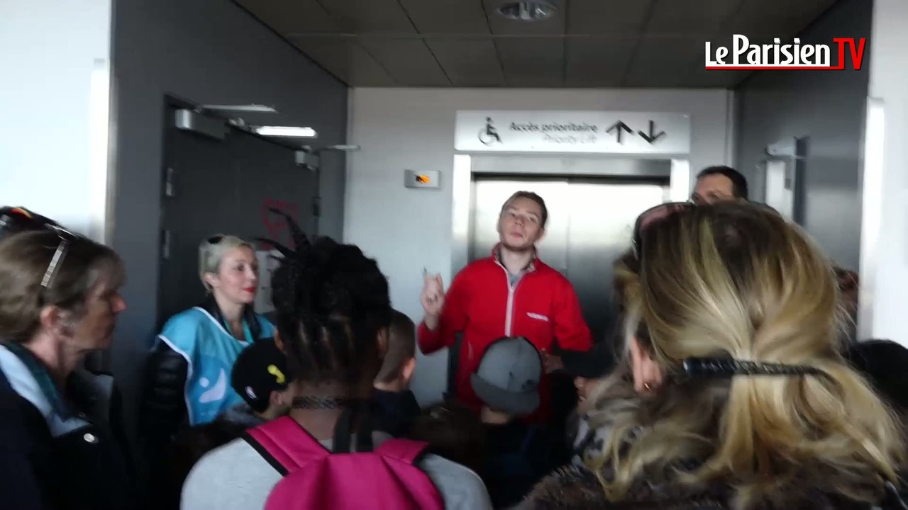 Visite du Stade de France pour les enfants de Premiers de Cordée