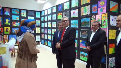 Kaymakam Madenoğlu çalışmalara hayran kaldı...