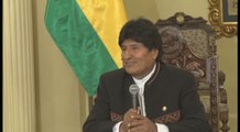Morales: movilización de militares a frontera no es agresión a Chile