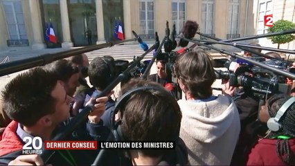 Conseil des ministres : les adieux de François Hollande à son gouvernement