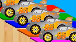 Learn Colors for Children with Lightning McQueen Cars - Educational Video _ Color Liquids Cars Toys-gn9VH9B