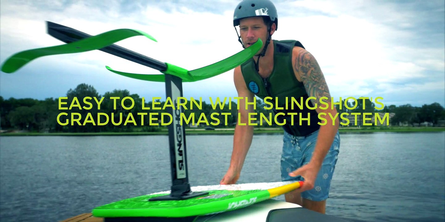 Introducing the Slingshot Wakefoiler