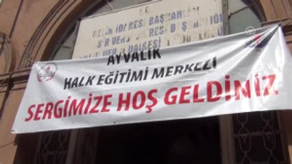 Ayvalık Halk Eğitim Merkezi'nden Yıl Sonu Sergisi