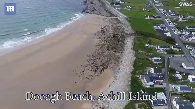 Une plage disparue il y a 30 ans réapparaît
