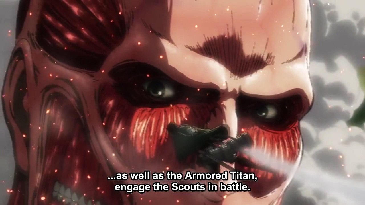 Attack on titan / shingeki no kyojin season 2 episode 7 preview