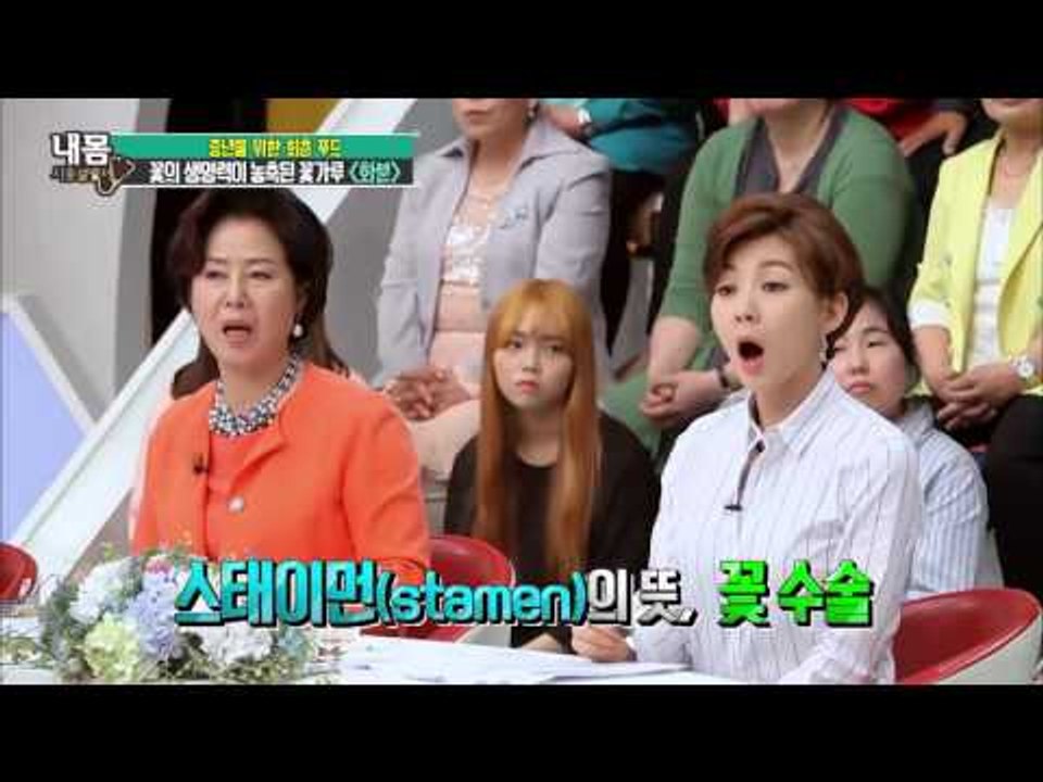 중년 회춘 푸드 '화분'의 효능! [내 몸 사용 설명서] 101회 20160506