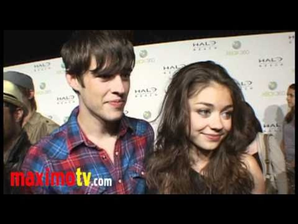 SARAH HYLAND & MATT PROKOP at XBOX 360 Launch of HALO: REACH