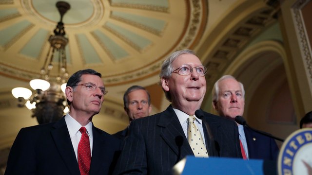 Meet the all-male coalition working on the Senate’s health-care bill