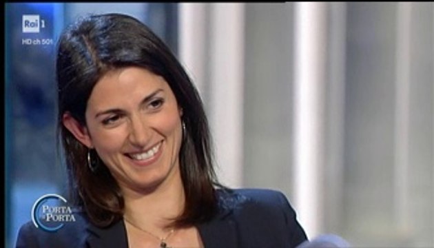 Virginia Raggi: Porta a Porta #Rai1 (09 maggio 2017)