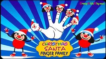 Christmas Santa Claus Finger Family Nursery Rhymsad3242inger Song Children Songs Kids Rhymes