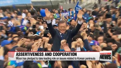 Download Video: Moon Jae-in's key national defense and foreign policy pledges