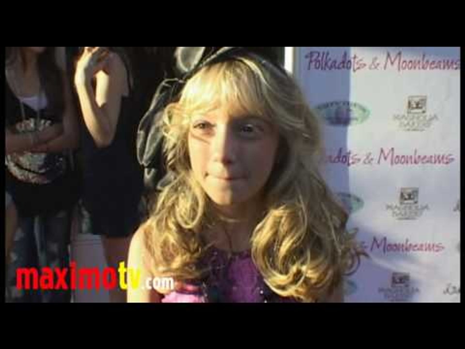 Madison Leisle Interview at "Children Of The Night" Charity Event August 31, 2010