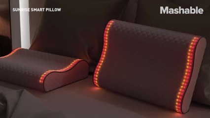 This smart pillow can track your sleep and gently wake you up