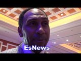 STEPHEN A SMITH ON WORKING WITH MAX KELLERMAN EsNews Boxing