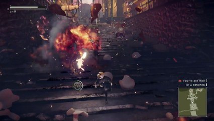 NIER AUTOMATA FIRST TIME PLAYTHROUGH PART 12 BOSS BATTLE