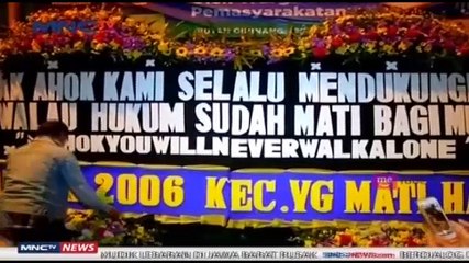 Pendukung Ahok Blokir Jalan ke Rutan Cipinang