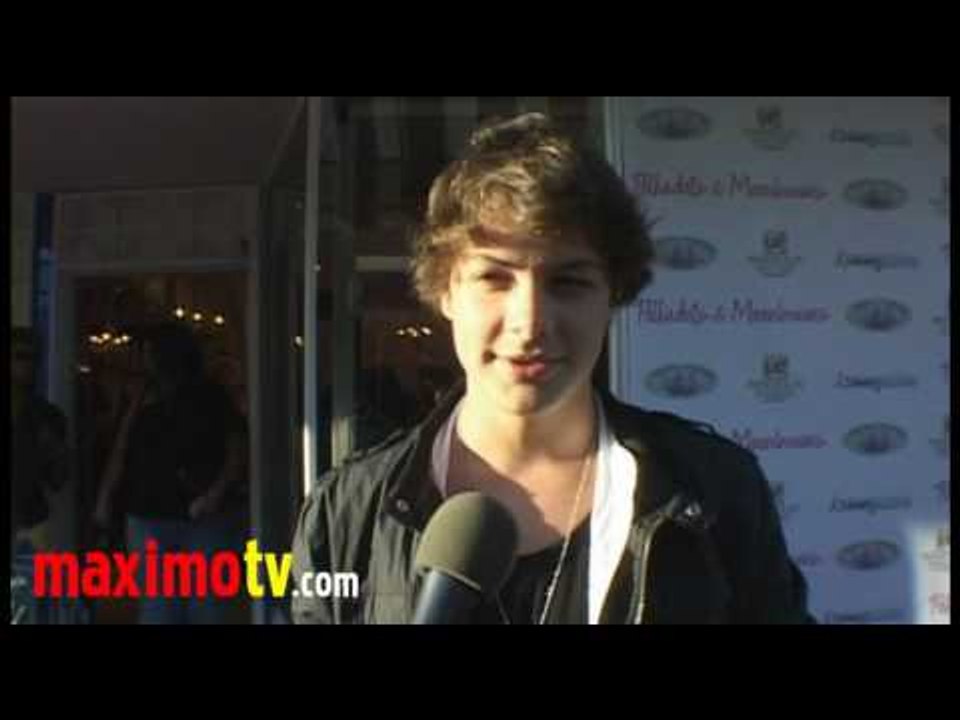 Israel Broussard Interview at "Children Of The Night" Charity Event August 31, 2010