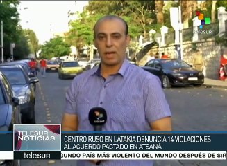 Siria: se han registrado 14 violaciones al acuerdo pactado en Astaná