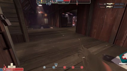 Team Fortress 2: "Haha, the foolish spy doesn't suspect a thing!"