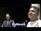 Mexican Icon Sergio Goyri Visiting Robert Garcia In Oxnard EsNews Boxing