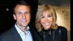 French presidential candidates Emmanuel Macron and Brigitte Trogneux - Special love story