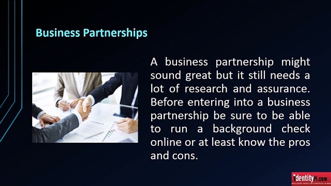 Learn How Background Checks Can Help Business Partnerships