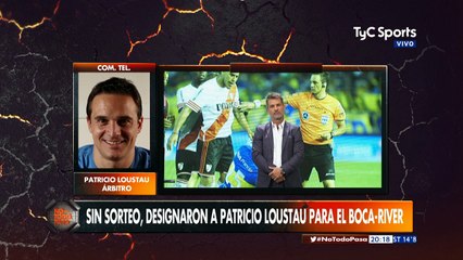 Loustau, el árbitro del Superclásico: "Estos partidos se juegan con el corazón"