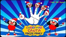 Christmas Santa Claus Finger   Rhymes Daddy Finger Song Children