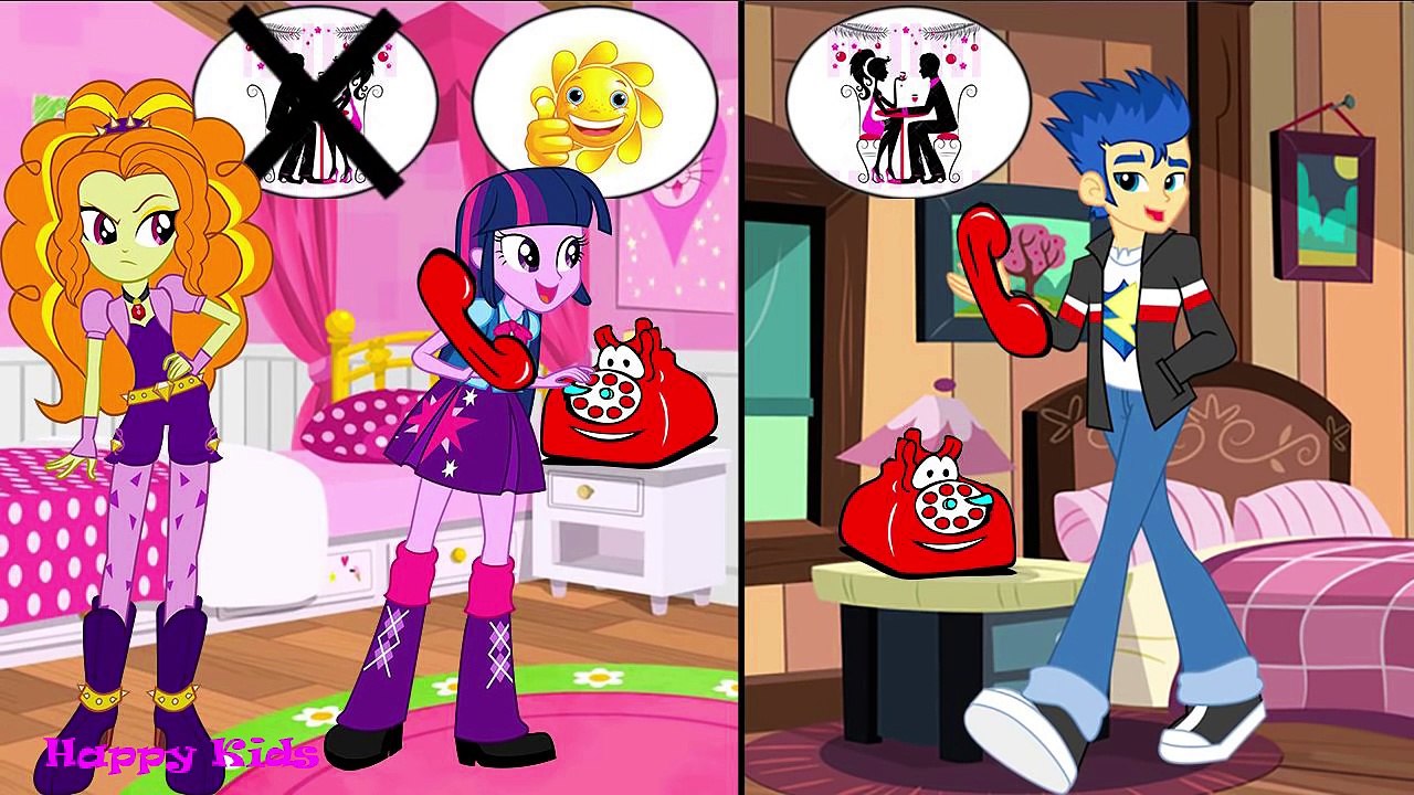 My Little Pony MLP Equestria Girls Transforms with Animation Love Story Awkward Moment