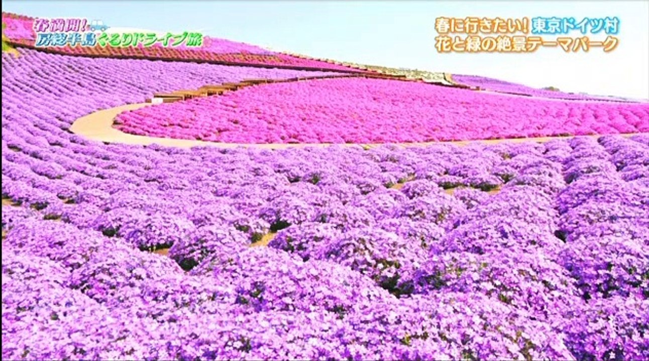 土曜スペシャル「春満開！房総半島ぐるりドライブ旅」 2017年4月8日 170408 (1/3) part 1/2