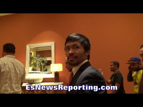 PACQUIAO DROPS BOMBSHELL!! REVEALS HE WILL INVITE MAYWEATHER TO VARGAS FIGHT!!!! ESNEWS