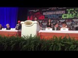 MANNY PACQUIAO GIVES PASSIONATE SPEECH; HUMBLY CALLS HIMSELF THE 