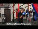 Sergey Kovalev Landing Bombs On The heavybag - Witness The POWER  EsNews Boxing