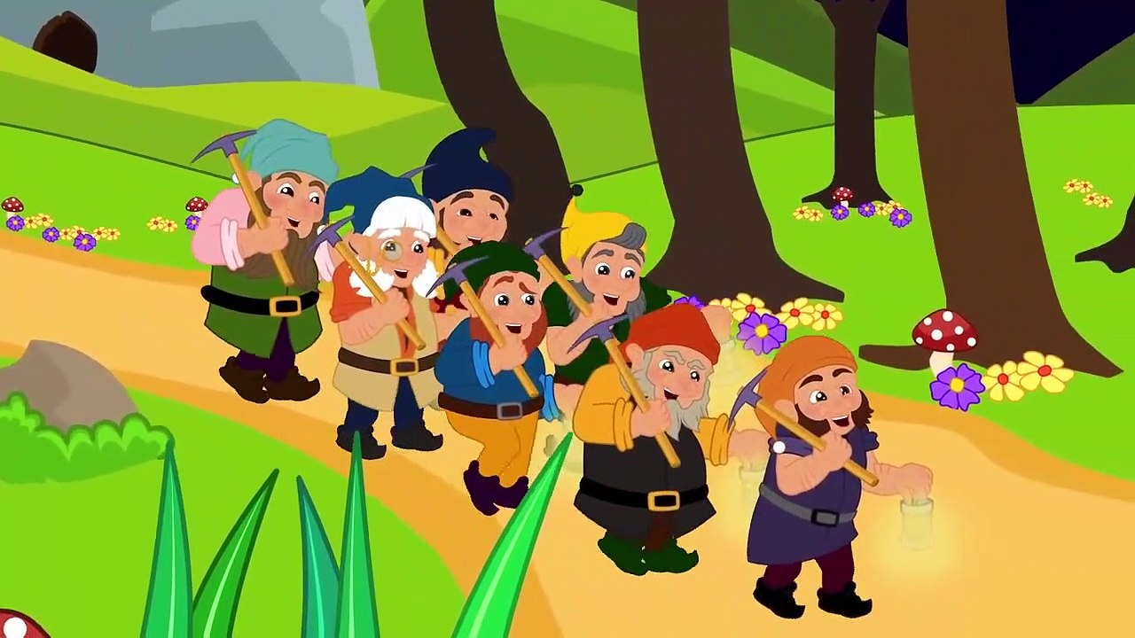 Blanche Neige et les 7 Nains _ 1 Conte   4 comptines et chansons  _ dessins animés en français