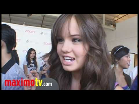Debby Ryan Interview at ZOOEY MAGAZINE Launch Event August 15, 2010