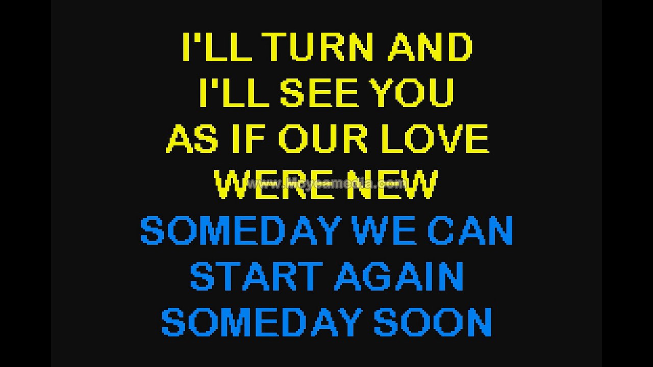 Elton John - Someday Out Of The Blue SC [HD Karaoke] CS08036
