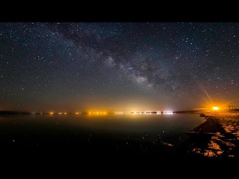Starry Night to Beautiful Sunrise in Desert Shores