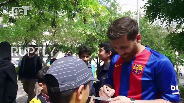 মেসি এখন কোথায়? বার্সেলোনায় টীমের সাথে, নাকি কাউকে কিছু না জানিয়ে ঘুরতে এসছেন ইরানে?