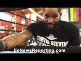 Curtis Stevens on David Lemieux: 