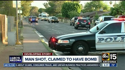 Woman, Mesa police explain details about man shot Tuesday by police