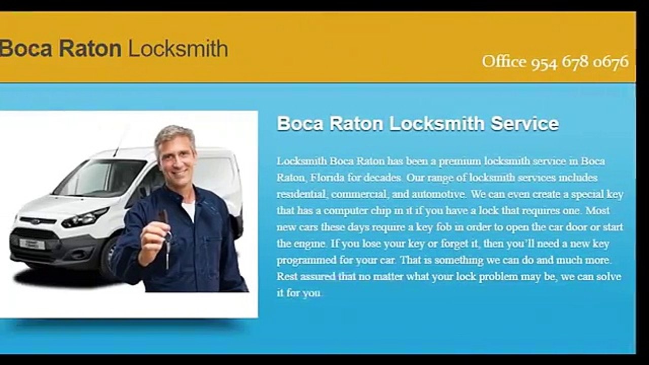 Boca Raton Locksmith