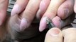 BLIND MIRROR METALLIC BLUE NAILS extension & design! TRAND of spring nail art! Nageldesign